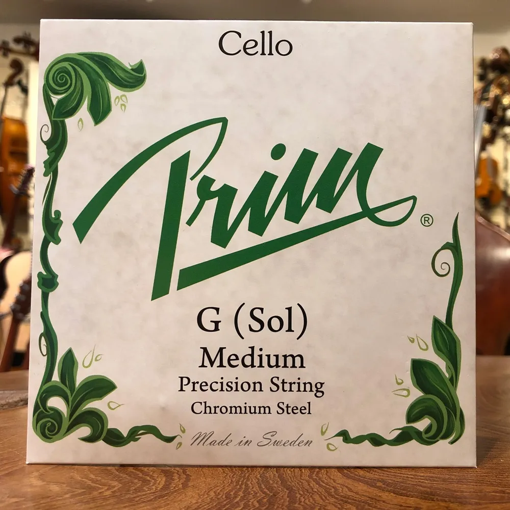 PRIM 4/4 Cello G-Saite, Stahlkern, Chromstahl umsponnen