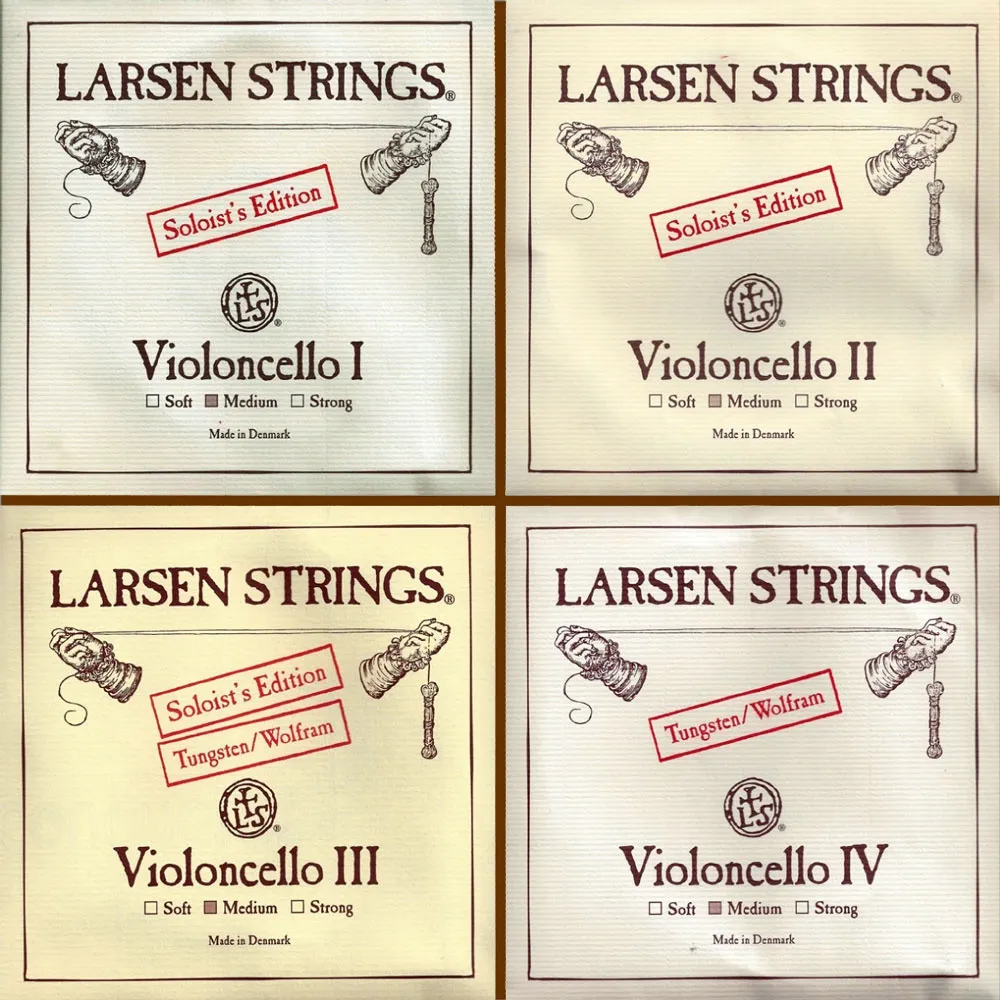 LARSEN Soloist´s/Standard 4/4 Cellosaiten Kombination SATZ