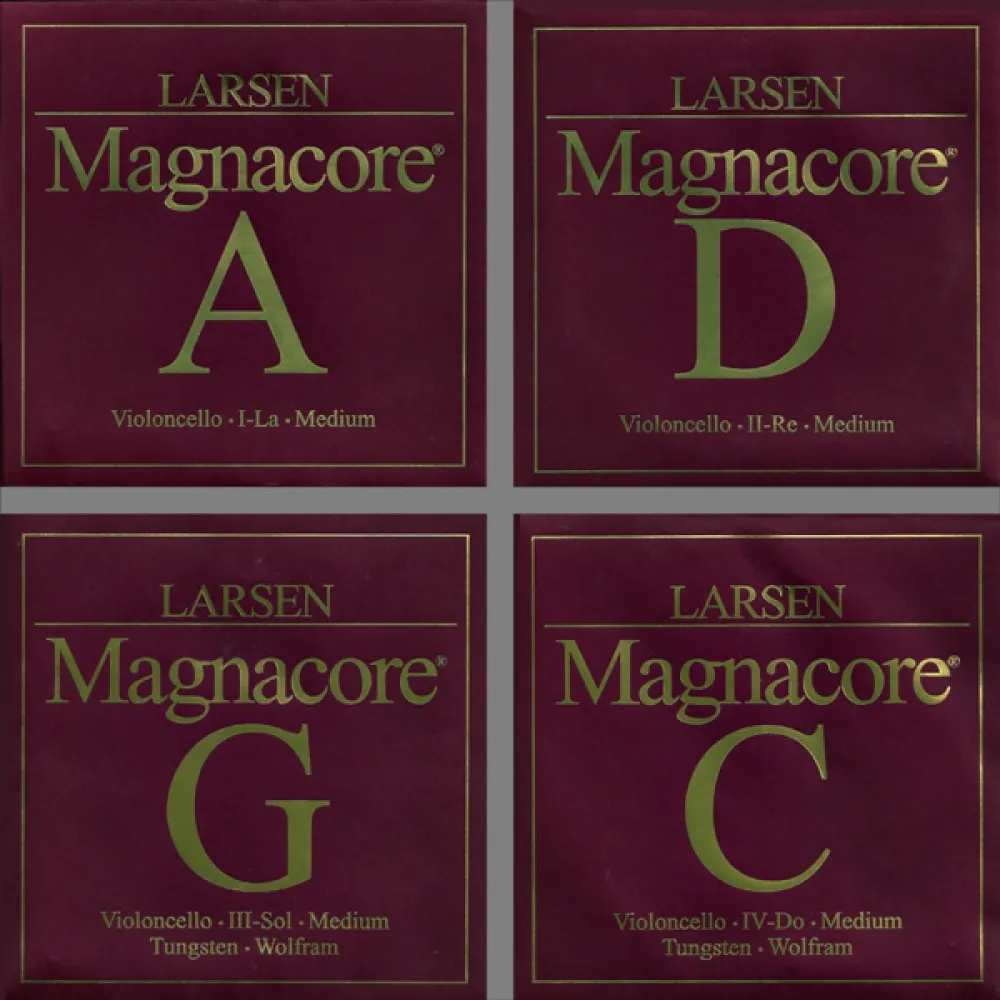Larsen MAGNACORE 4/4 Cello Saiten SATZ, medium
