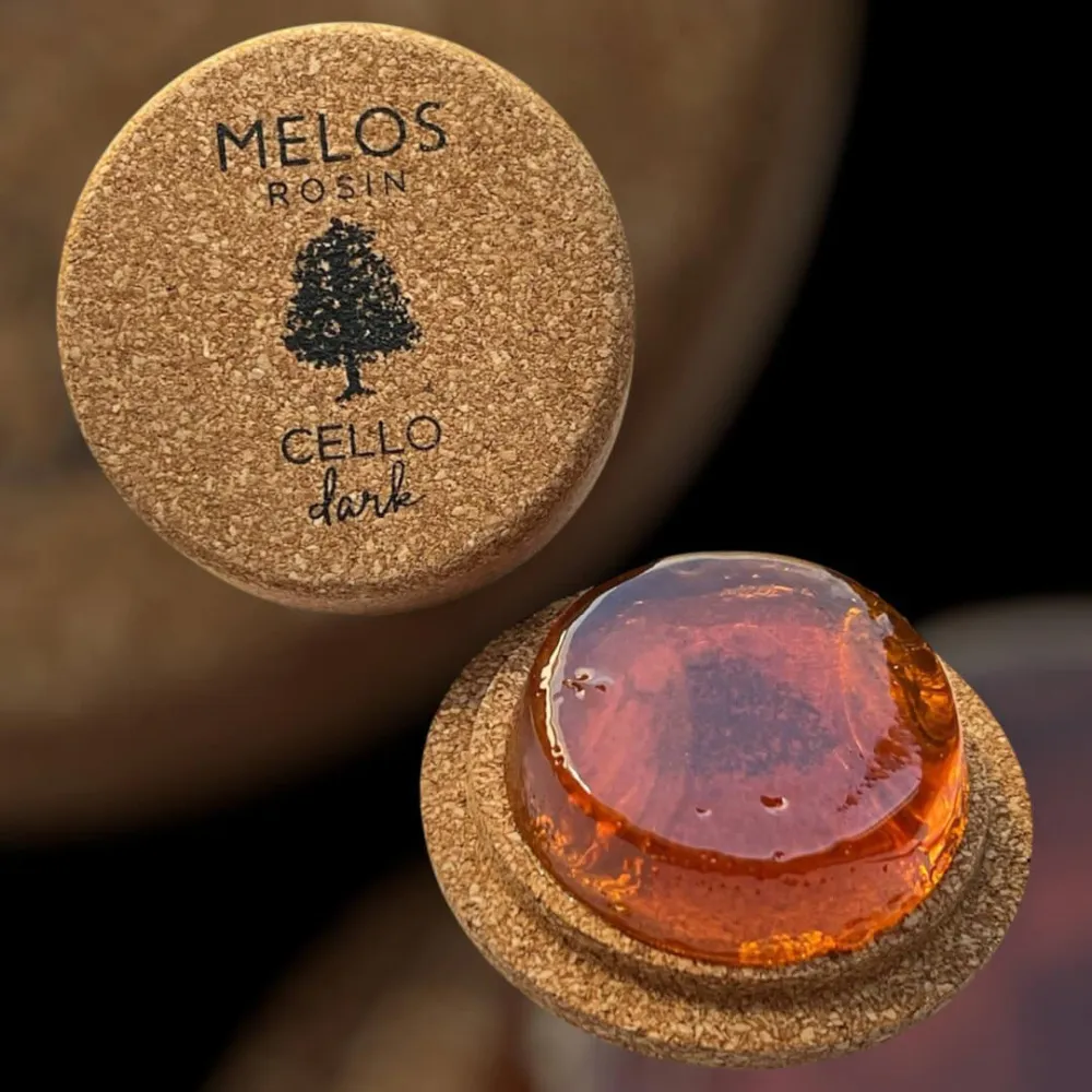 Das Melos Cello (Violoncello) Kolophonium dunkel aus reinem Naturharz sorgt für perfekte Haftung und brillante Klangqualität – für Profis und Hobbymusiker gleichermaßen.