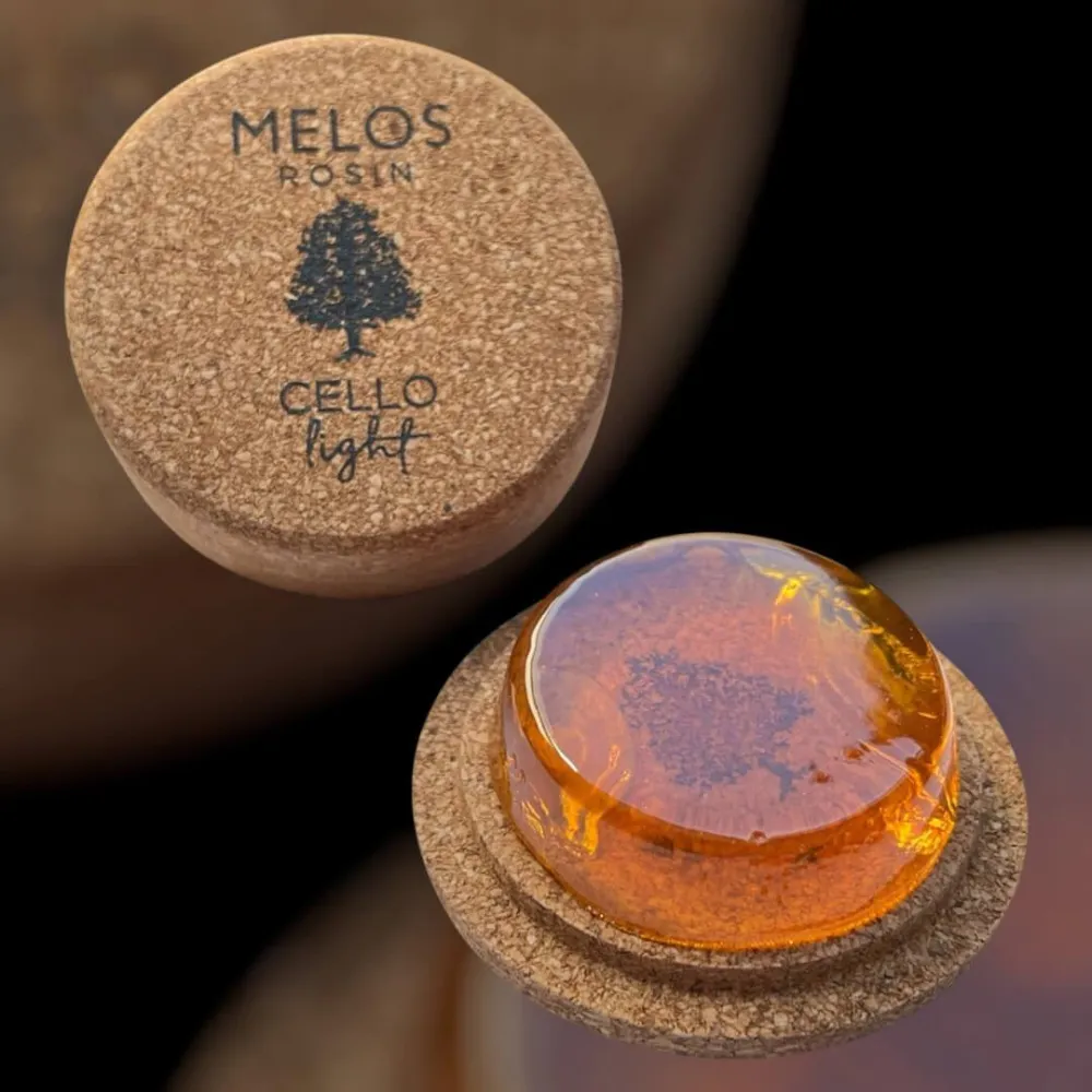 Das Melos Cello (Violoncello) Kolophonium hell aus reinem Naturharz sorgt für perfekte Haftung und brillante Klangqualität – für Profis und Hobbymusiker gleichermaßen.