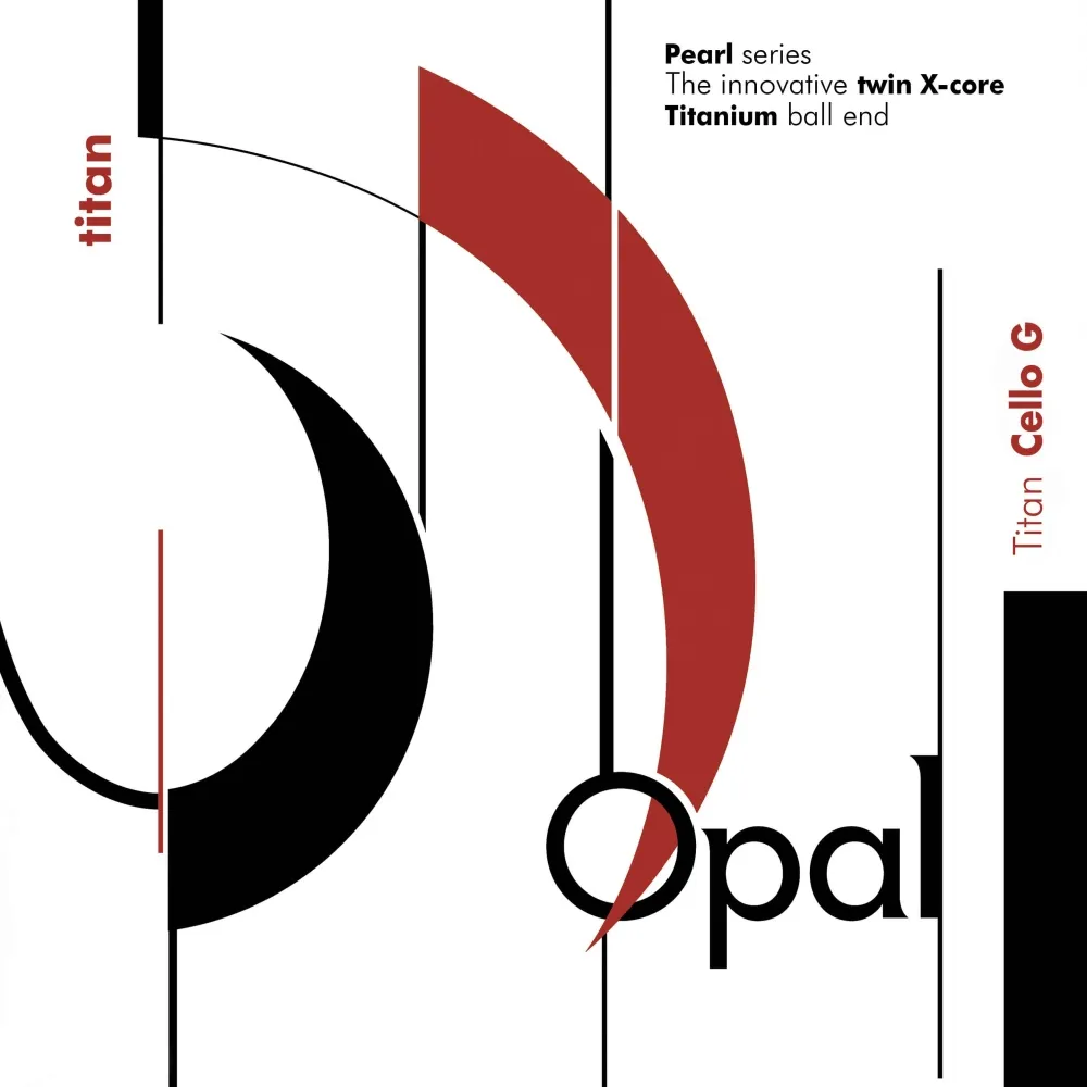 For-Tune Opal Titan 4/4 Cello (Violoncello) G Saite - Verpackungsansicht