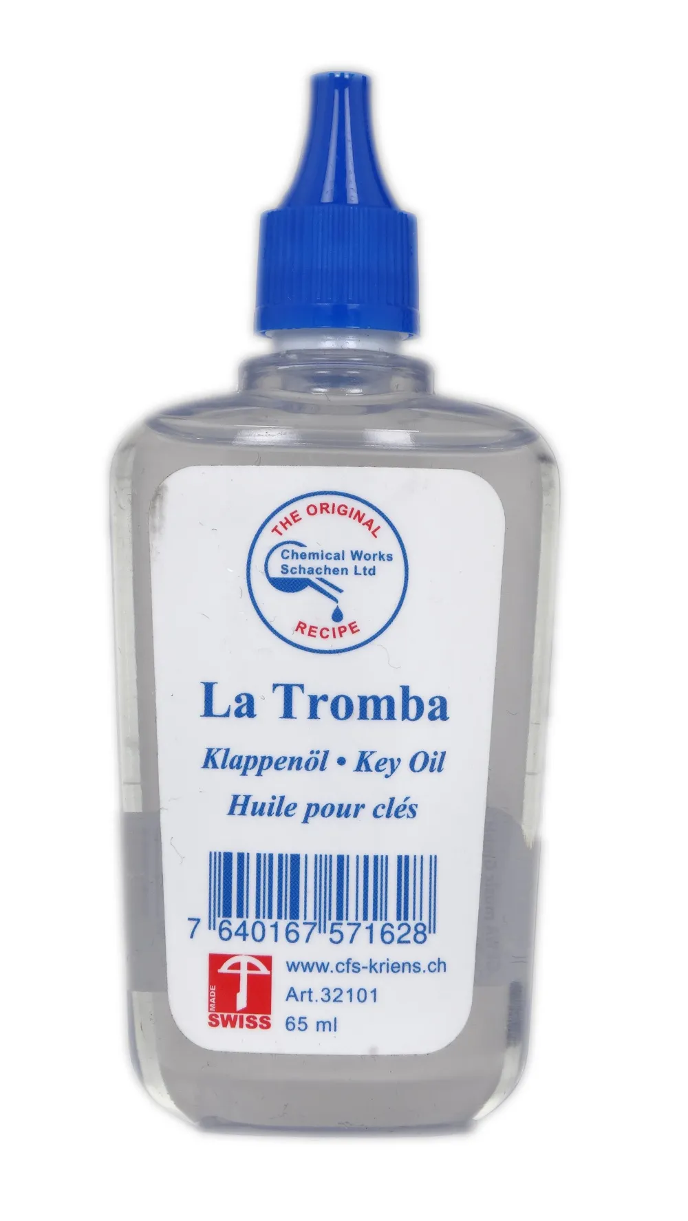 LA TROMBA Klappenöl – Key Oil für Blasinstrumente 65 ml