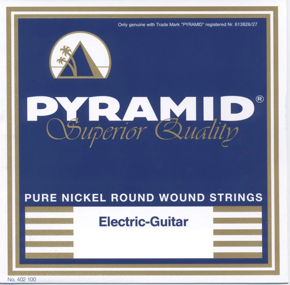 PYRAMID Pure Nickel E-Gitarrensaiten – Superior Quality (11 Stärken)