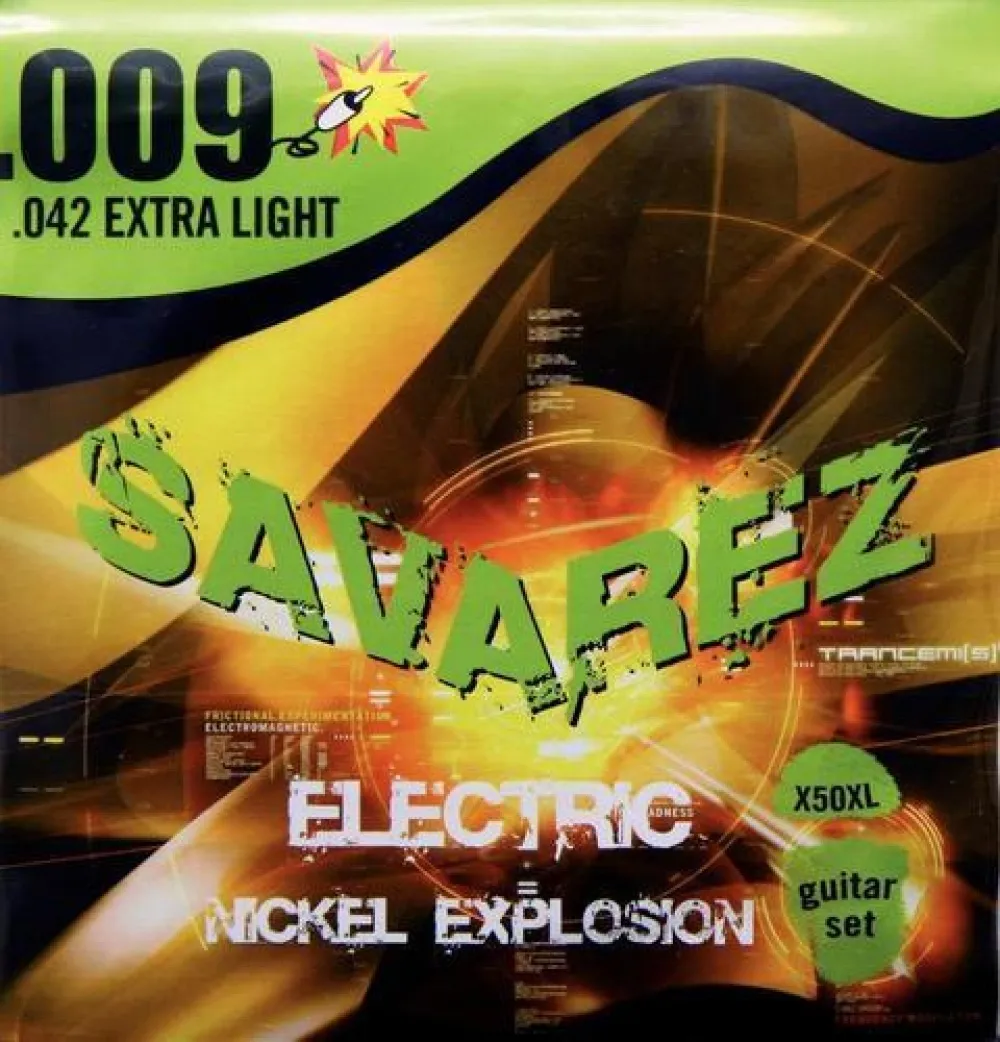 Savarez E-Gitarre EXPLOSION Nickel Round Wound Saiten SATZ