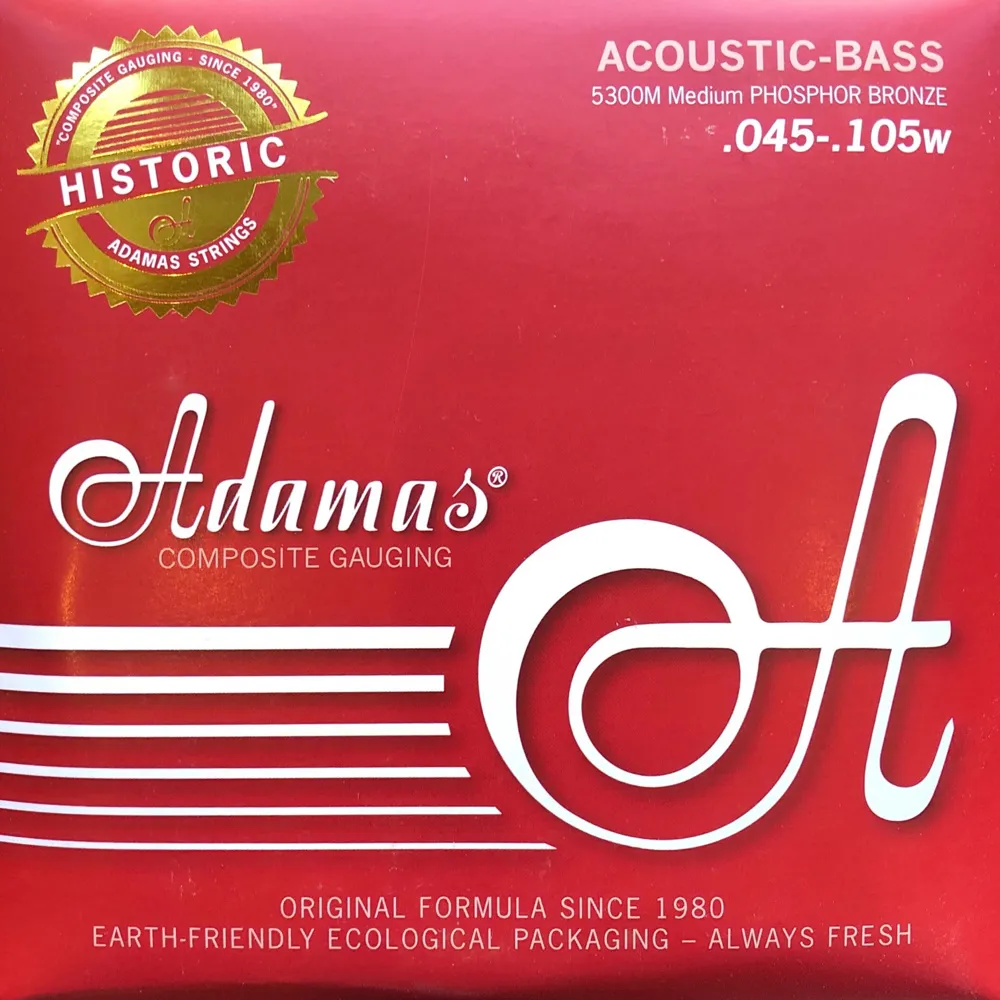 ADAMAS AKUSTIK-BASS SAITEN SATZ PHOSPHOR BRONZE 4-string Med 5300M