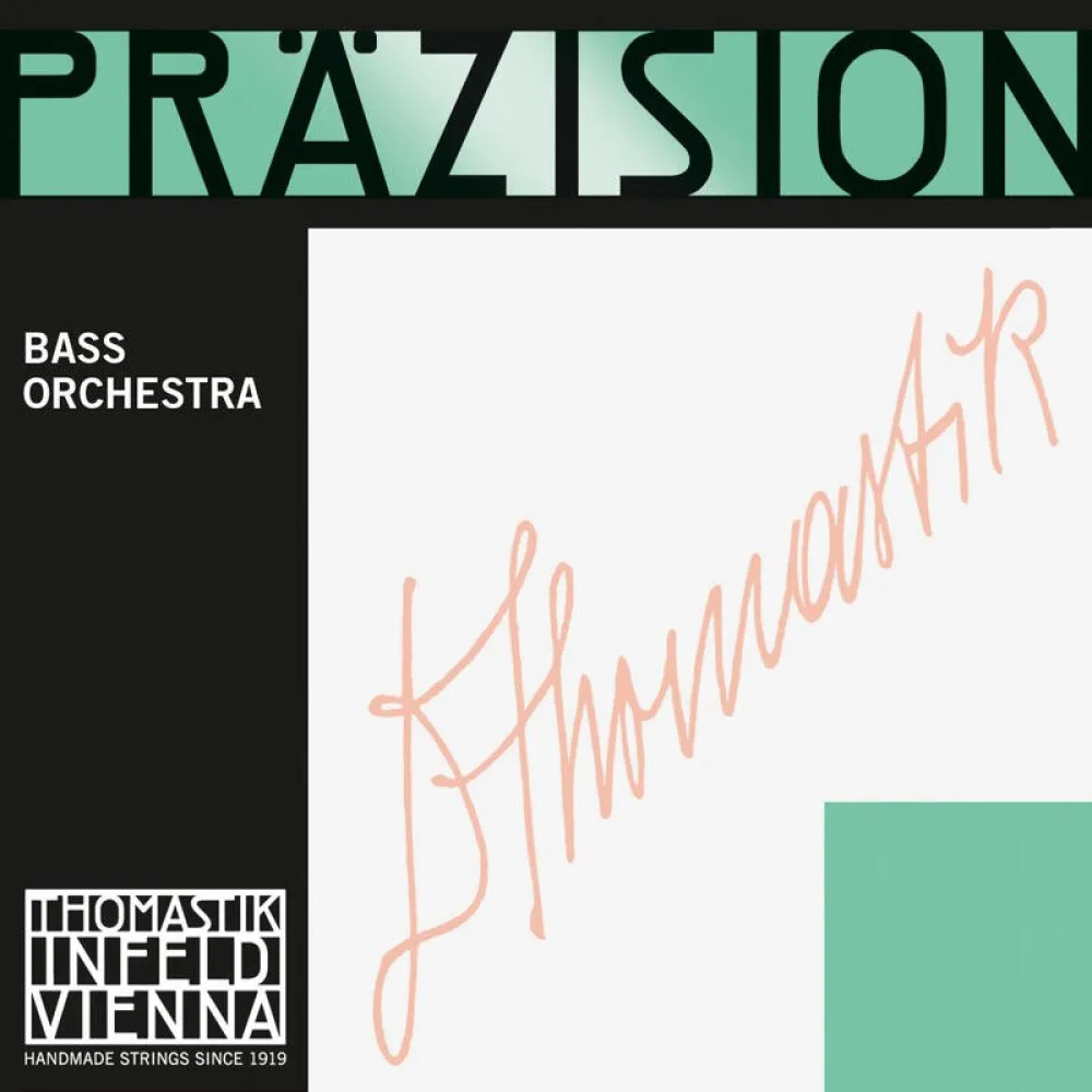 Thomastik Präzision 4/4 Kontrabass Saiten Satz – Orchesterstimmung, Medium