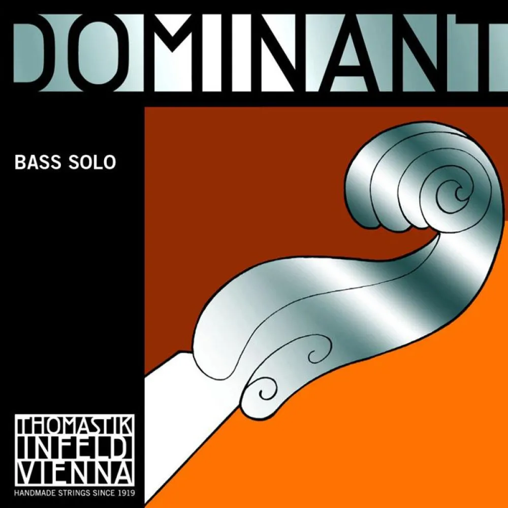 Thomastik Dominant 3/4 Kontrabass Saiten Satz – Solostimmung, Medium