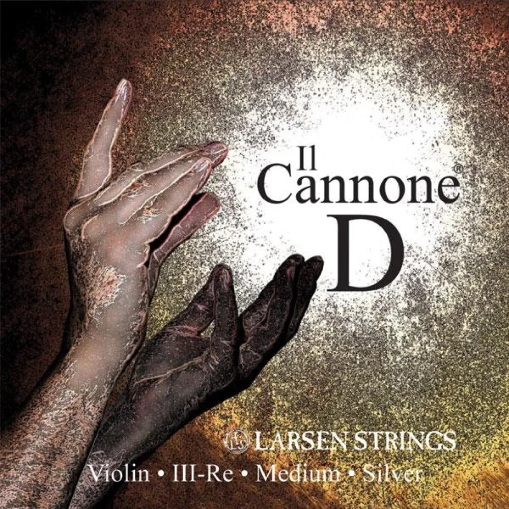 Larsen Il Cannone 4/4 Violin D-Saite – Medium Spannung