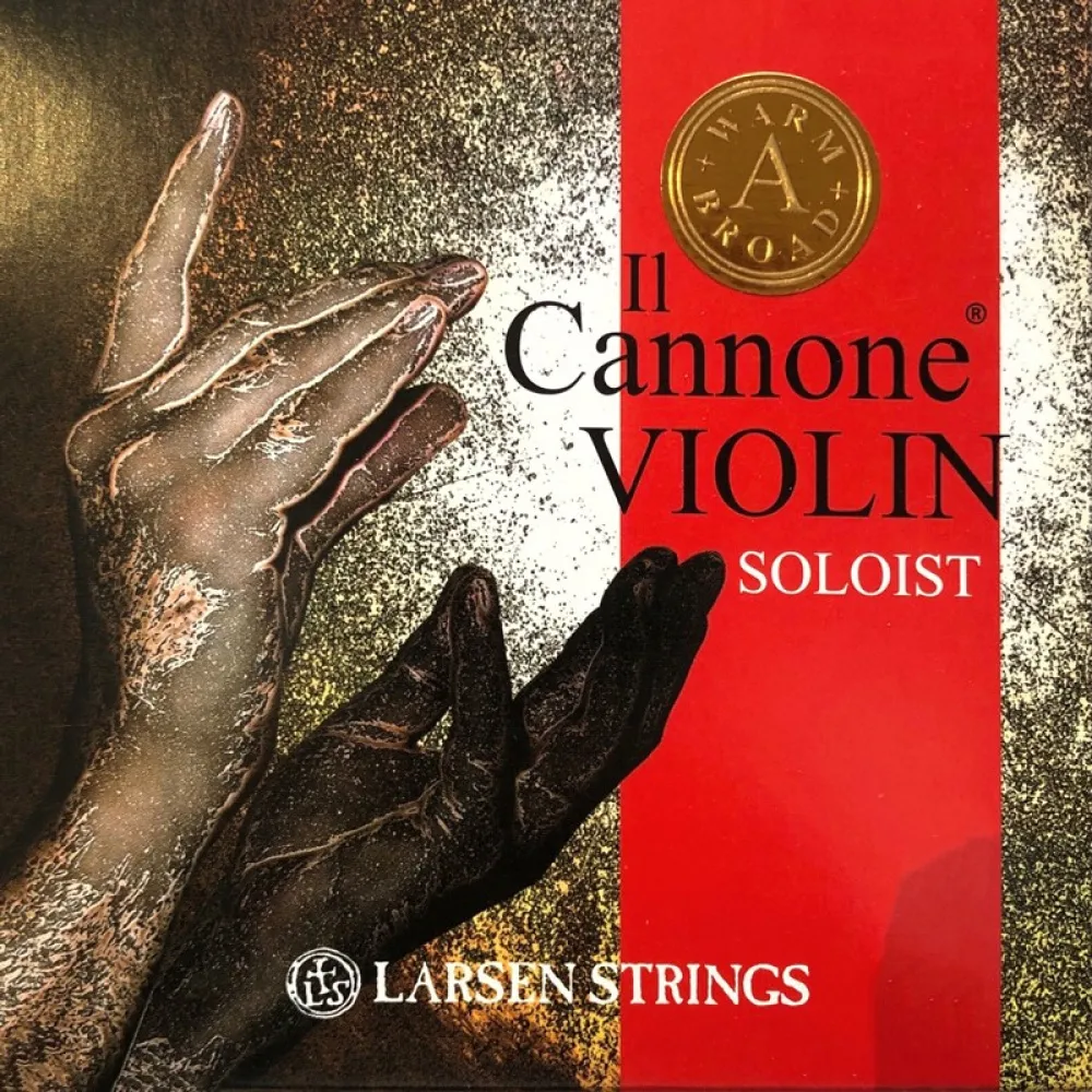 Larsen IL CANNONE Violinsaiten – Satz 4/4 Soloist mit A-Saite Warm & Broad