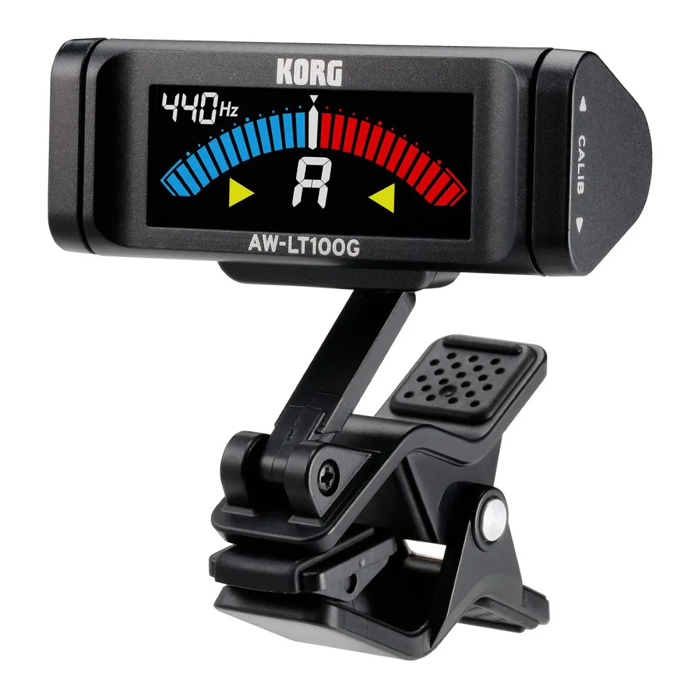 KORG AW-LT100G Clip-On Tuner für Gitarre – schwarz