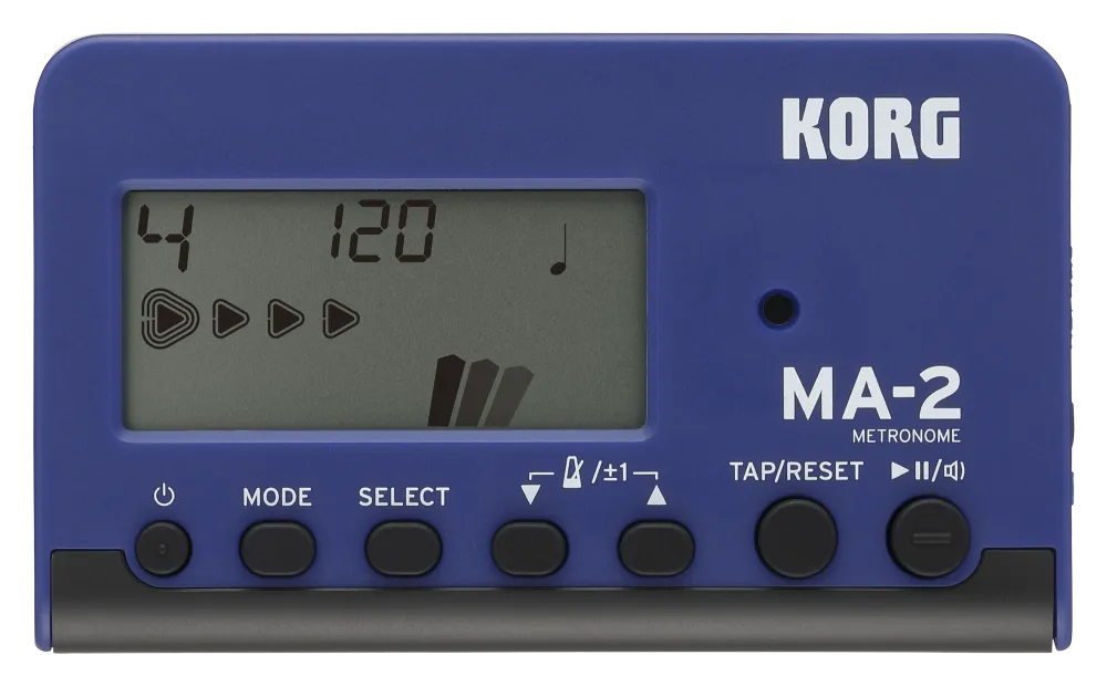 KORG MA-2 Digital Metronome, Farbe blau/schwarz