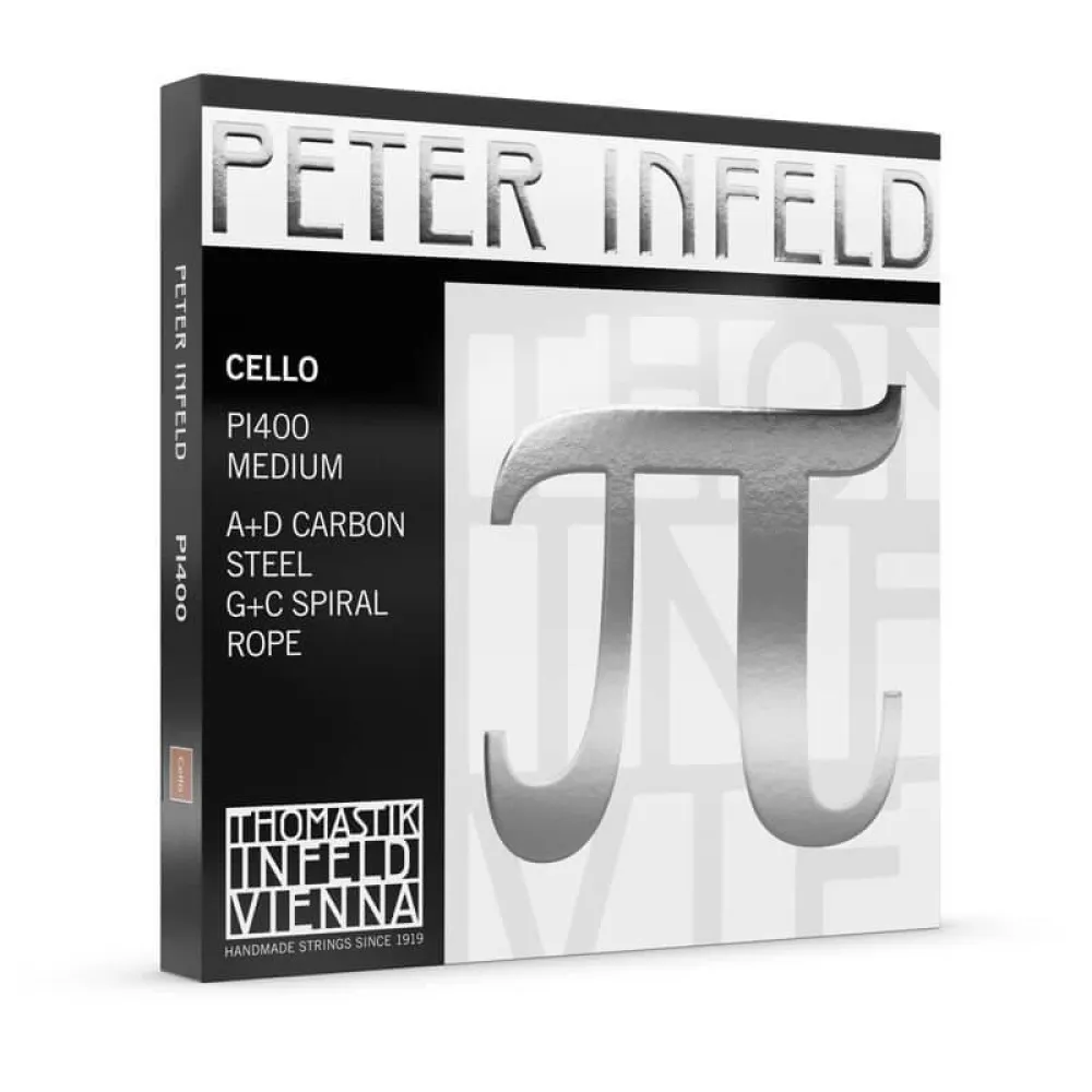 THOMASTIK PETER INFELD PI400 4/4 Cello Saiten SATZ mittel