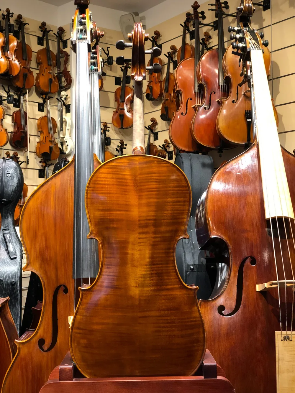 Siebenbürgisches/Rumänisches 1/2 "Professional" Geigenbauer Cello, nicht spielfertig