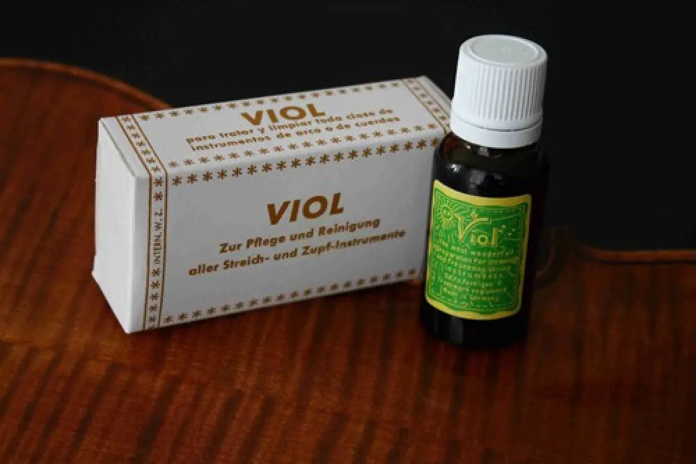VIOL Reinigungs- und Pflegemittel für Streich- u. Zupfinstrumente, 20 ml