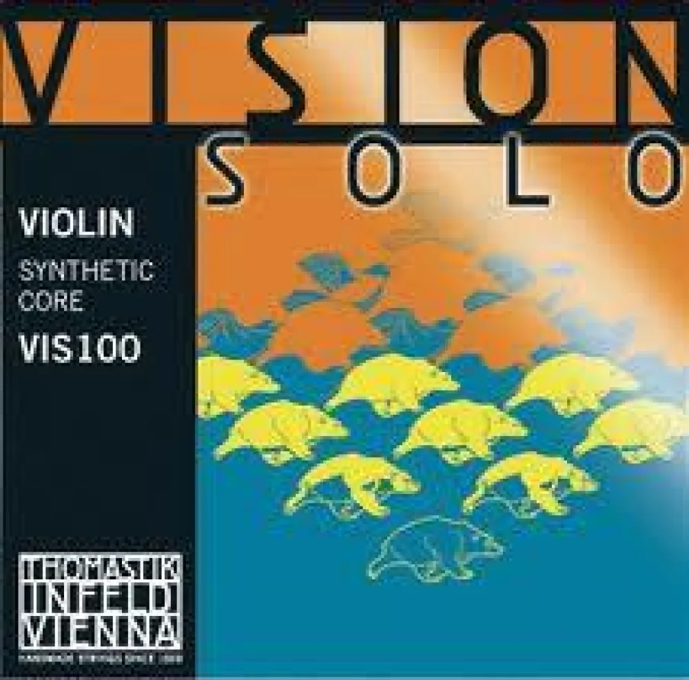 Thomastik Vision SOLO Violinsaiten – Satz 4/4 Thomastik Vision SOLO Violinsaiten – Satz 4/4