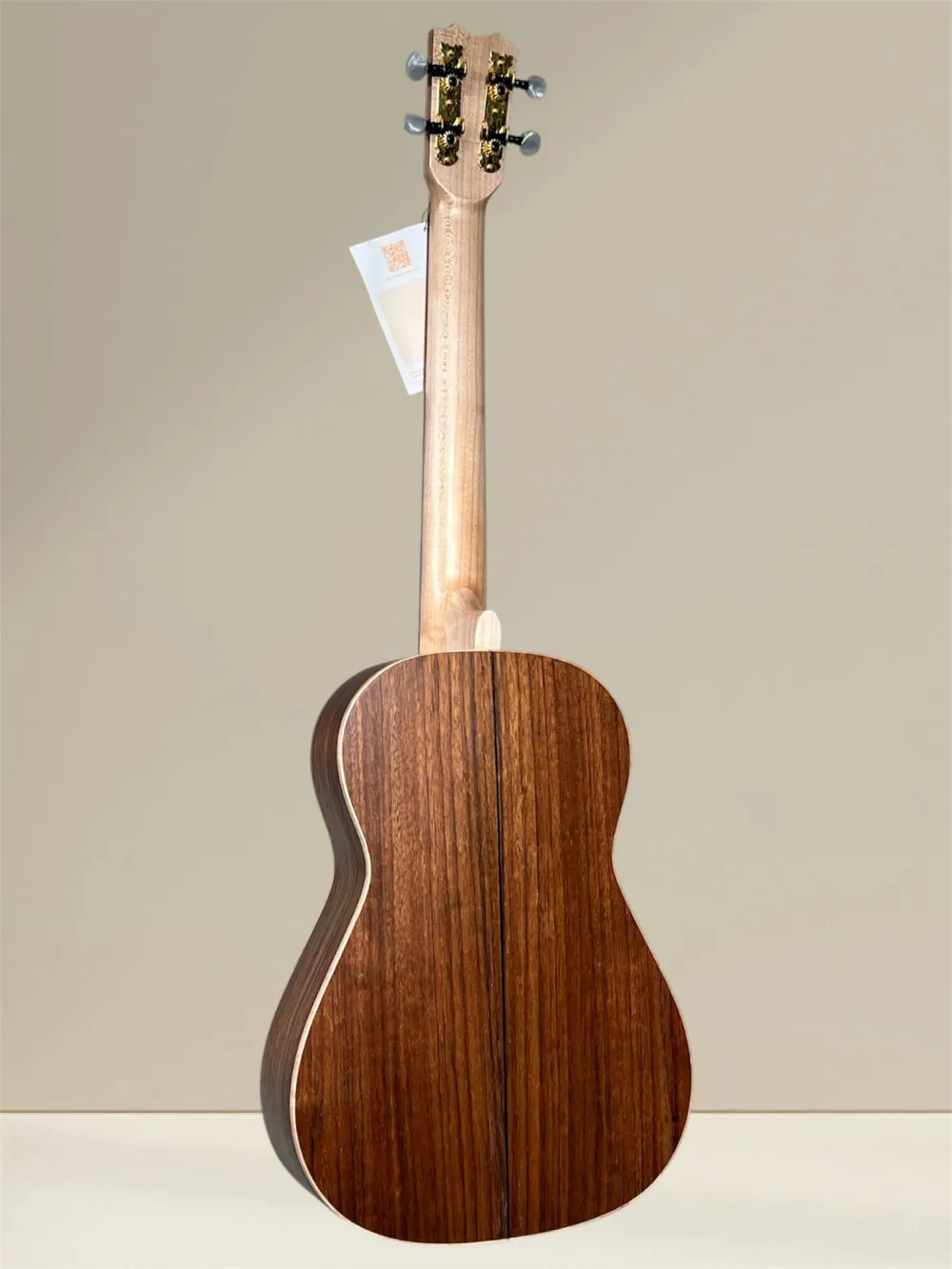 APC B OVA Traditional Bariton Ukulele aus massivem Ovangkol - Rückansicht
