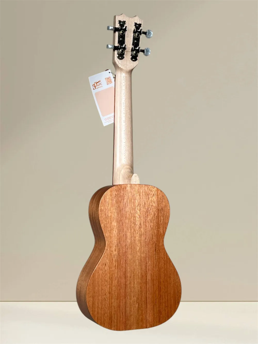 APC CL Simple Concert Ukulele aus massivem Mahagoni - Rückansicht