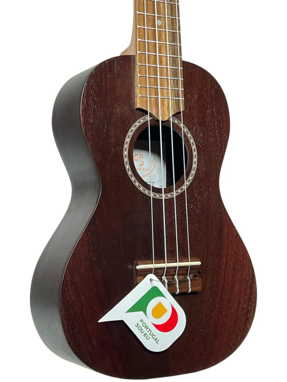 APC Full Rosewood Concert Ukulele aus massivem Palisander – Deckeansicht APC Full Rosewood Concert Ukulele aus massivem Palisander – Deckeansicht