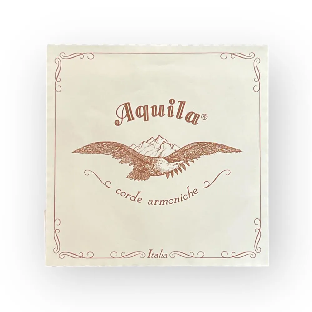 Aquila 136HV – lackierte A-Darmsaite für Cello da Spalla, 1,36 mm