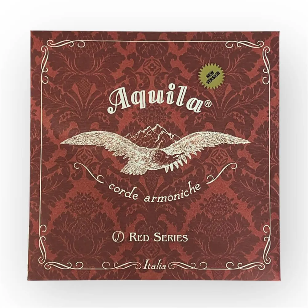 Aquila FG-Red Saite für Cello da Spalla – synthetisch, rot