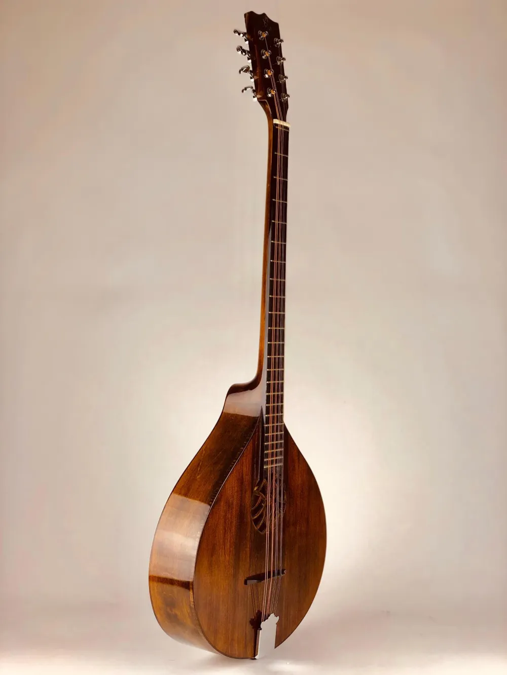 ARIS Concerto Maestro Bouzouki, antic look finish - Decke- und Seitenansicht