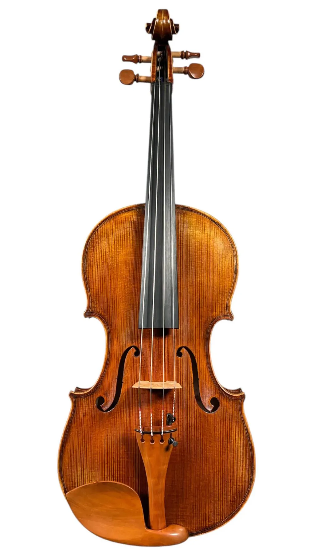 Handgefertigte Simon Joseph 15\" Bratsche, Vorderansicht, inspiriert vom Stradivarius-Modell