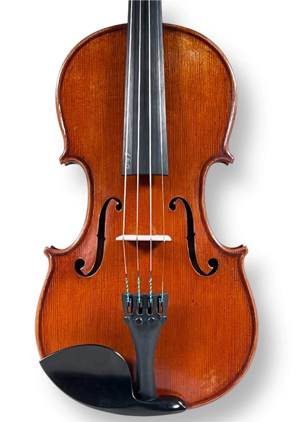 2024 Handgefertigte Violine Geige von Butiu Cornel nach Stradivarius Modell - Deckensicht
