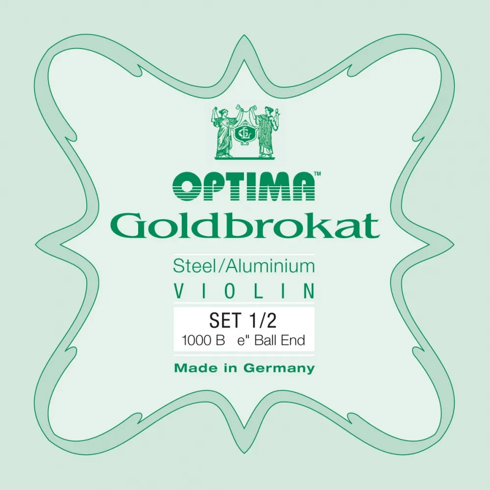 OPTIMA GOLDBROKAT Aluminium Violin Saiten SATZ