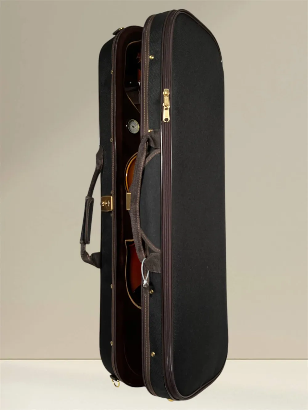 GEWA 4/4 Geige Modell Maestro 1 aus handselektiertem europäischem Tonholz, mit feiner Spiritus-Handlackierung, optional mit Zubehör wie Brasilholz-Violinbogen, Etui, Schulterstütze und Kolophonium