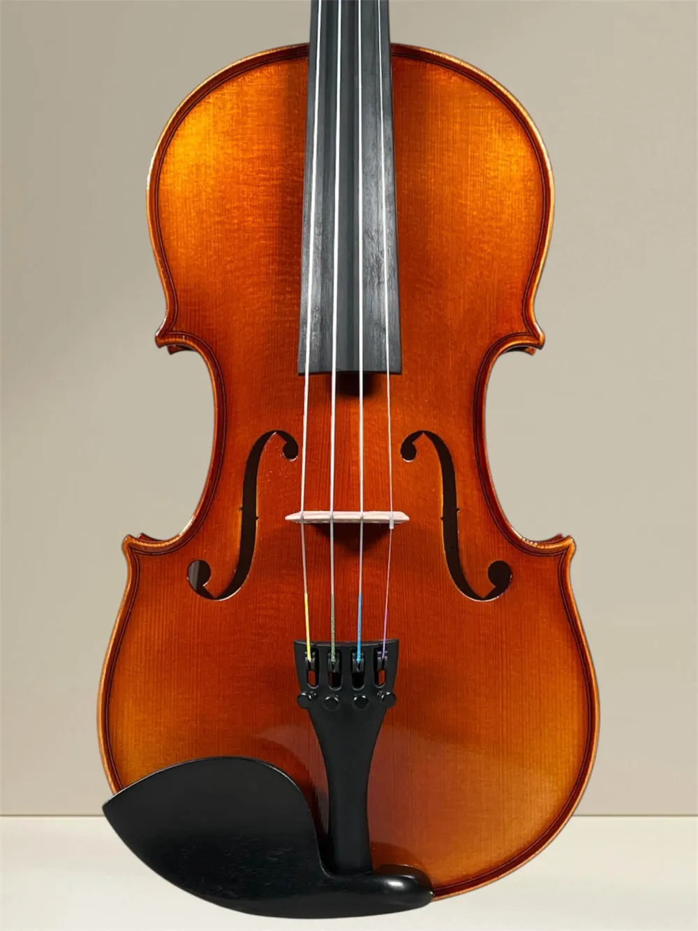 Geige (Violine) 4/4 aus Reghin Rumänien Baujahr 2025 - Deckeansicht