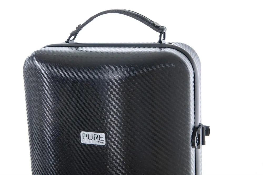 Pure Gewa Geigenkoffer (Violinkoffer) Polycarbonat 2.4 in schwarz