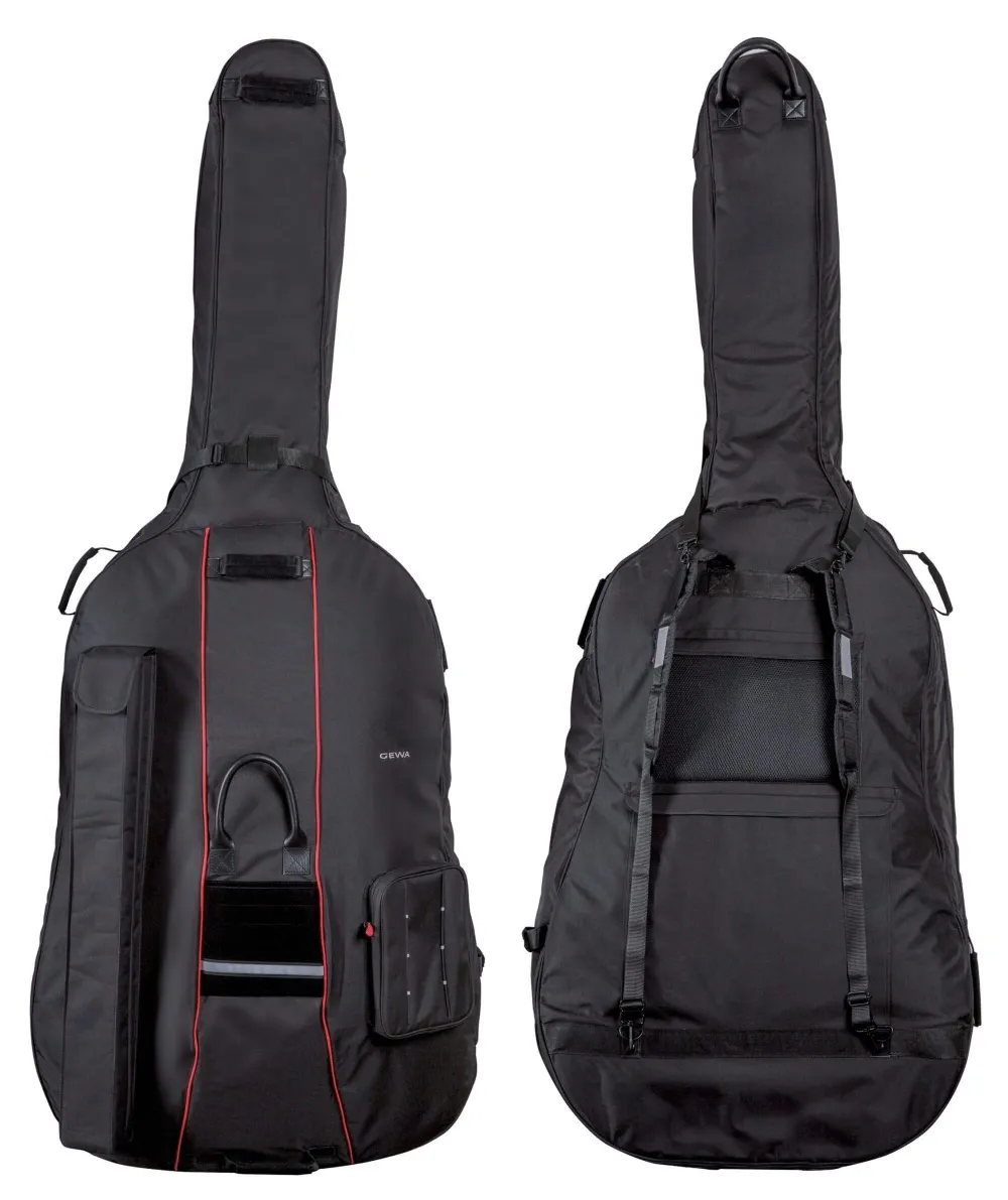 GEWA Kontrabass Tasche Prestige – 25 mm Tricot-Innenpolsterung