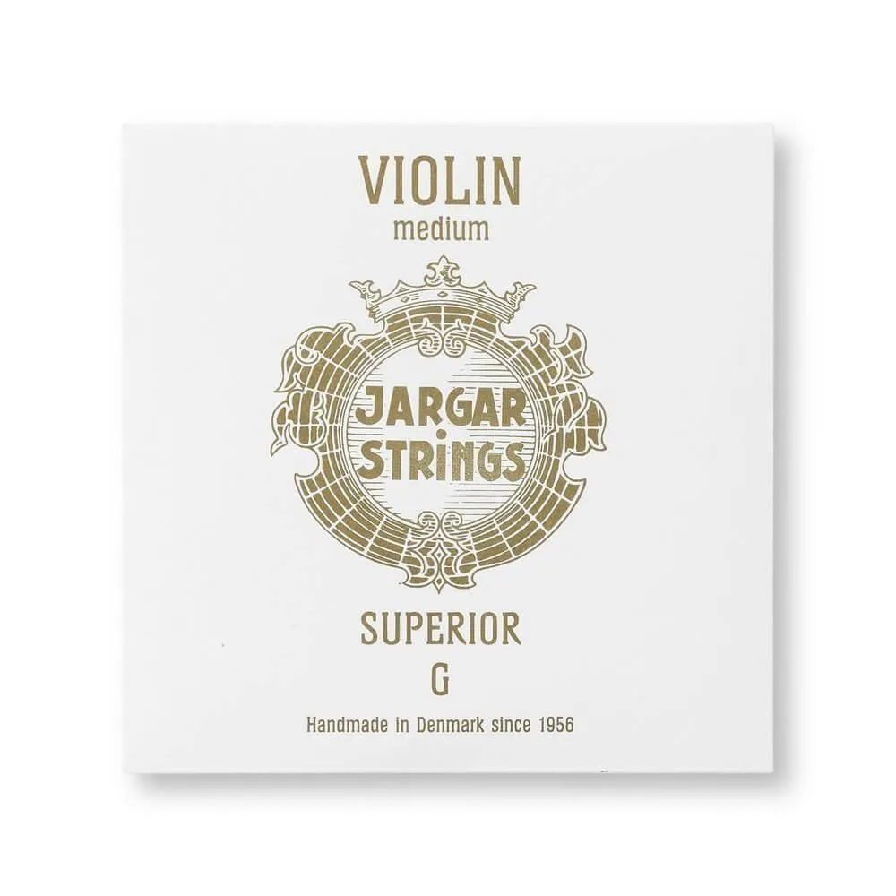 Jargar Superior G-Saite für Violine 4/4 – warmer, voluminöser Klang und präzise Ansprache für fortgeschrittene Musiker:innen