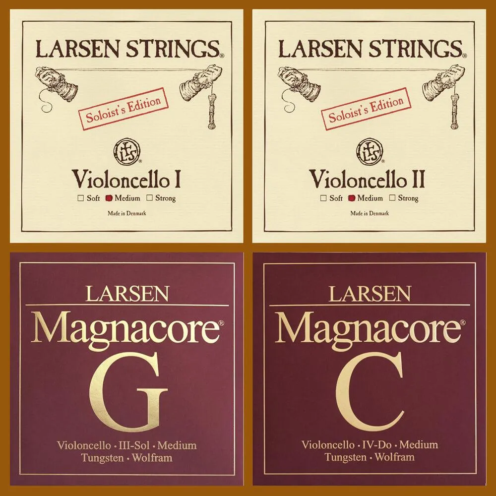 MIX 2: Larsen Soloist’s A-D + Magnacore Medium G-C – Cellosaitensatz