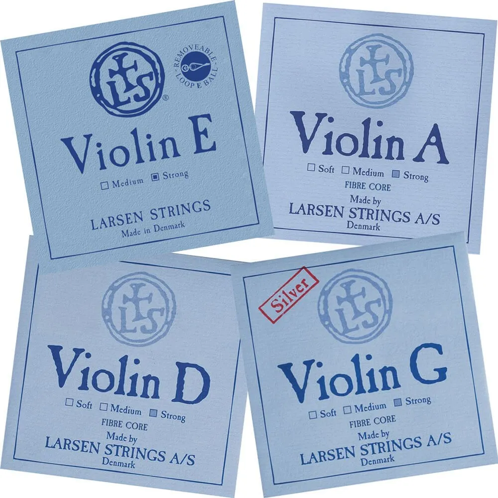 Larsen Original 4/4 Geige (Violine) Saiten SATZ - Strong