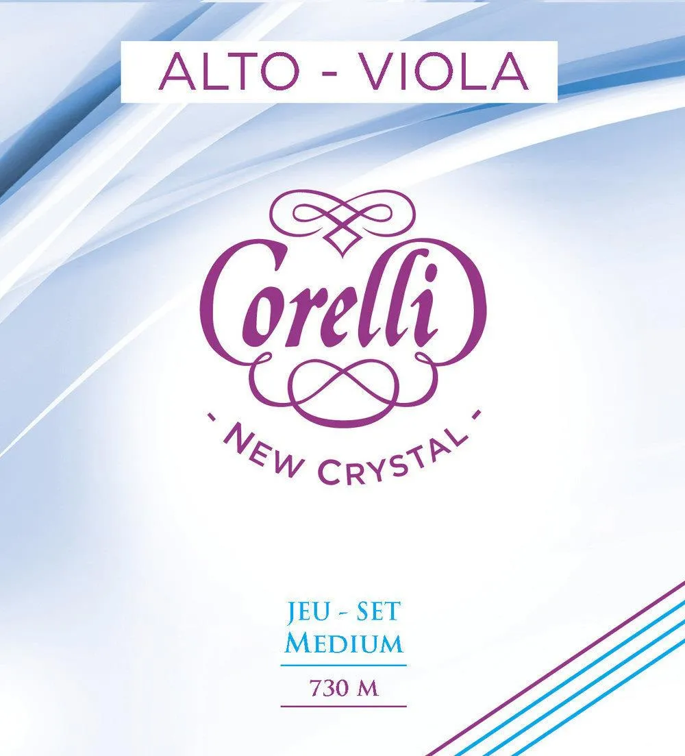 CORELLI New Crystal Bratsche (Viola) Saiten SATZ - Stärke Medium CORELLI New Crystal Bratsche (Viola) Saiten SATZ - Stärke Medium