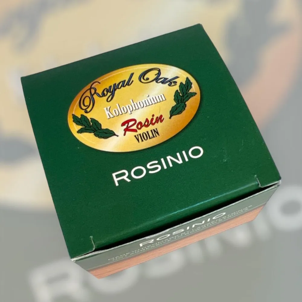 ROYAL OAK "Rosinio" Geige (Violine) Kolophonium, Rosin Verpackungsansicht