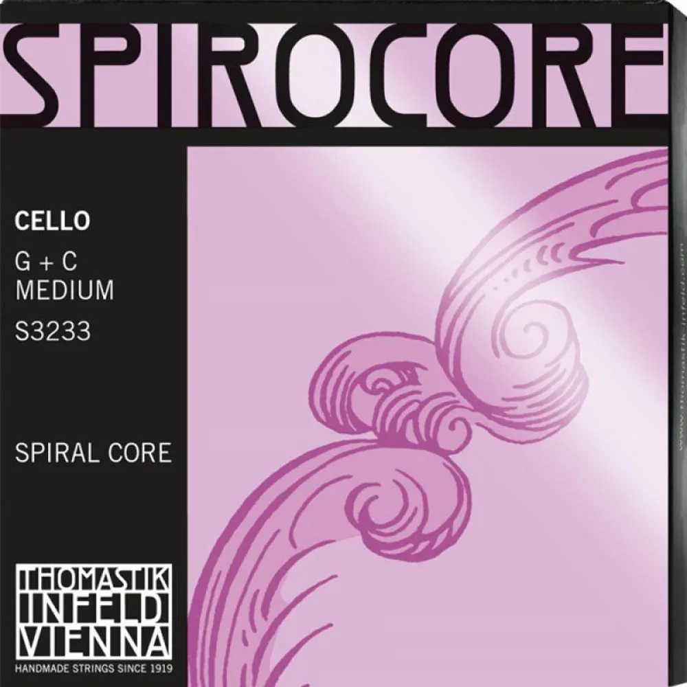 Thomastik Spirocore 4/4 Cello TWIN SET C+G Wolfram Saite