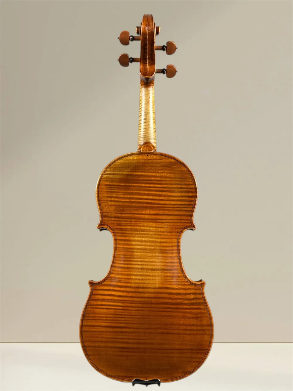 Simon Joseph Meister Geige (Violine) gebaut 2018 - Stradivarius Modell - Rückansicht Simon Joseph Meister Geige (Violine) gebaut 2018 - Stradivarius Modell - Rückansicht