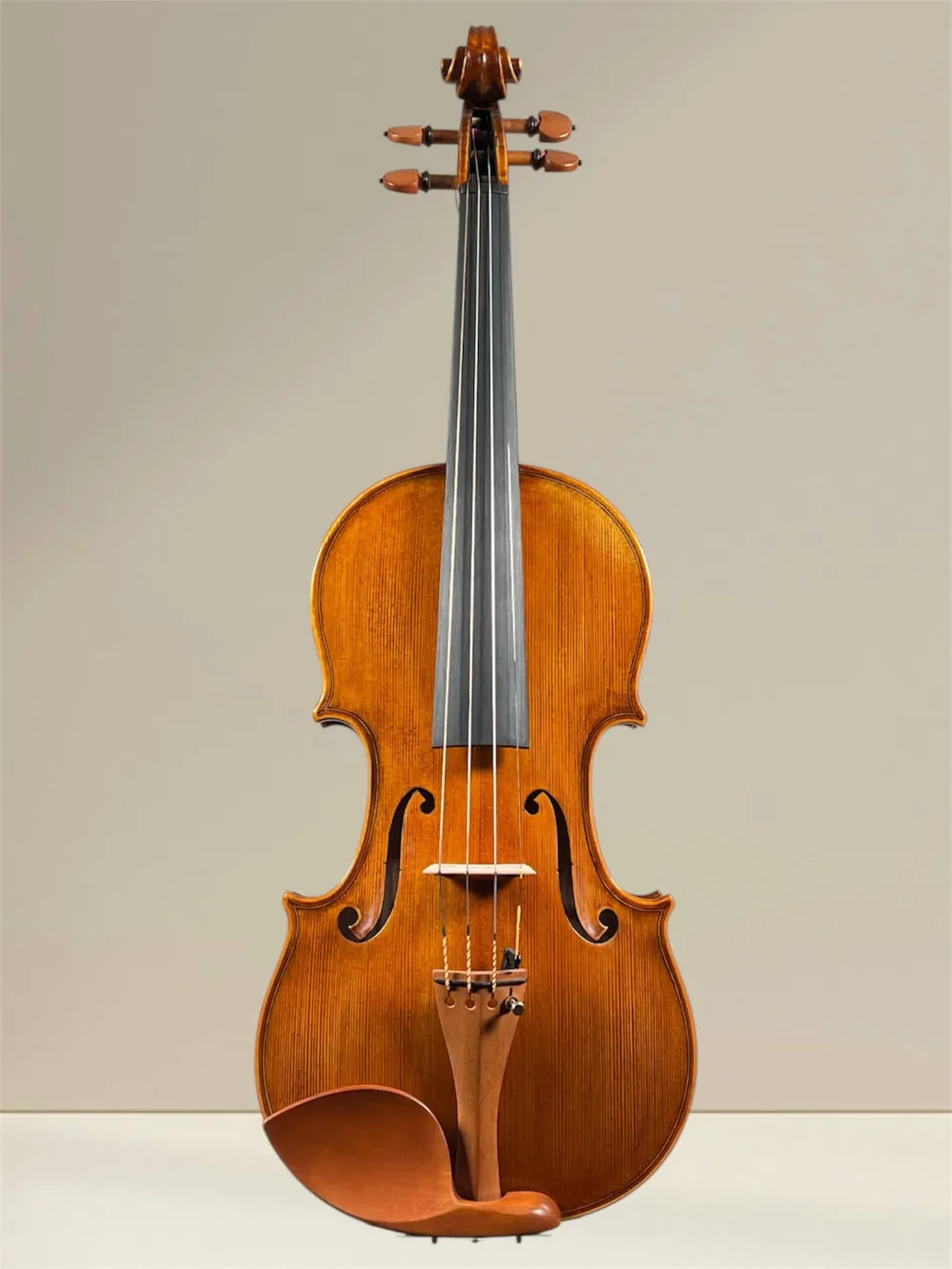 Simon Joseph Meister Geige (Violine) gebaut 2018 - Stradivarius Modell - Vorderansicht Simon Joseph Meister Geige (Violine) gebaut 2018 - Stradivarius Modell - Vorderansicht