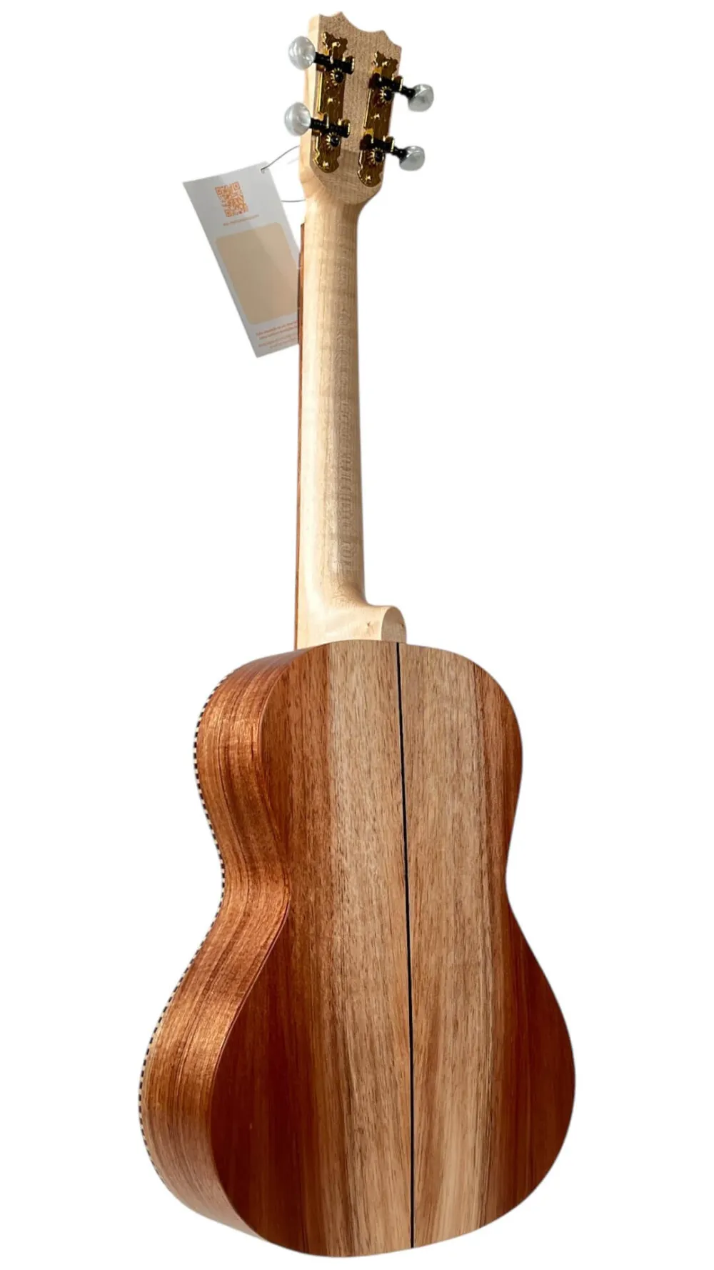 APC TT Traditional Tenor Ukulele aus massiver Akazie – handgefertigt in Portugal mit offenporigem Finish - Rueckansicht APC TT Traditional Tenor Ukulele aus massiver Akazie – handgefertigt in Portugal mit offenporigem Finish - Rueckansicht