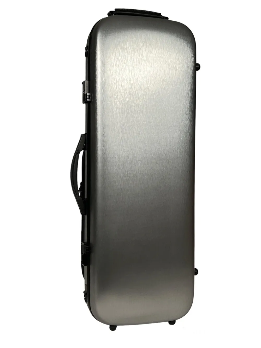 Detailansicht Decke eines Petz Viola (Bratsche) rechteckig Etuis CF502-GR in der Farbe außen silber