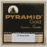 PYRAMID GOLD FLATWOUNDS 12S E-Gitarre Saiten SATZ