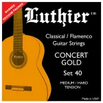 LUTHIER Concert Gold Gitarrensaiten – Medium Tension